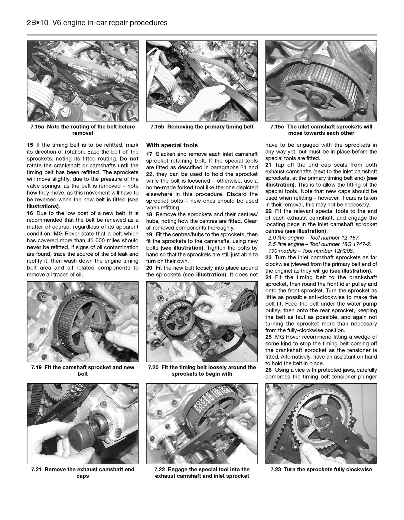 Rover 75 / MG ZT Petrol & Diesel (1999-2006) Haynes Repair Manual - Image 6