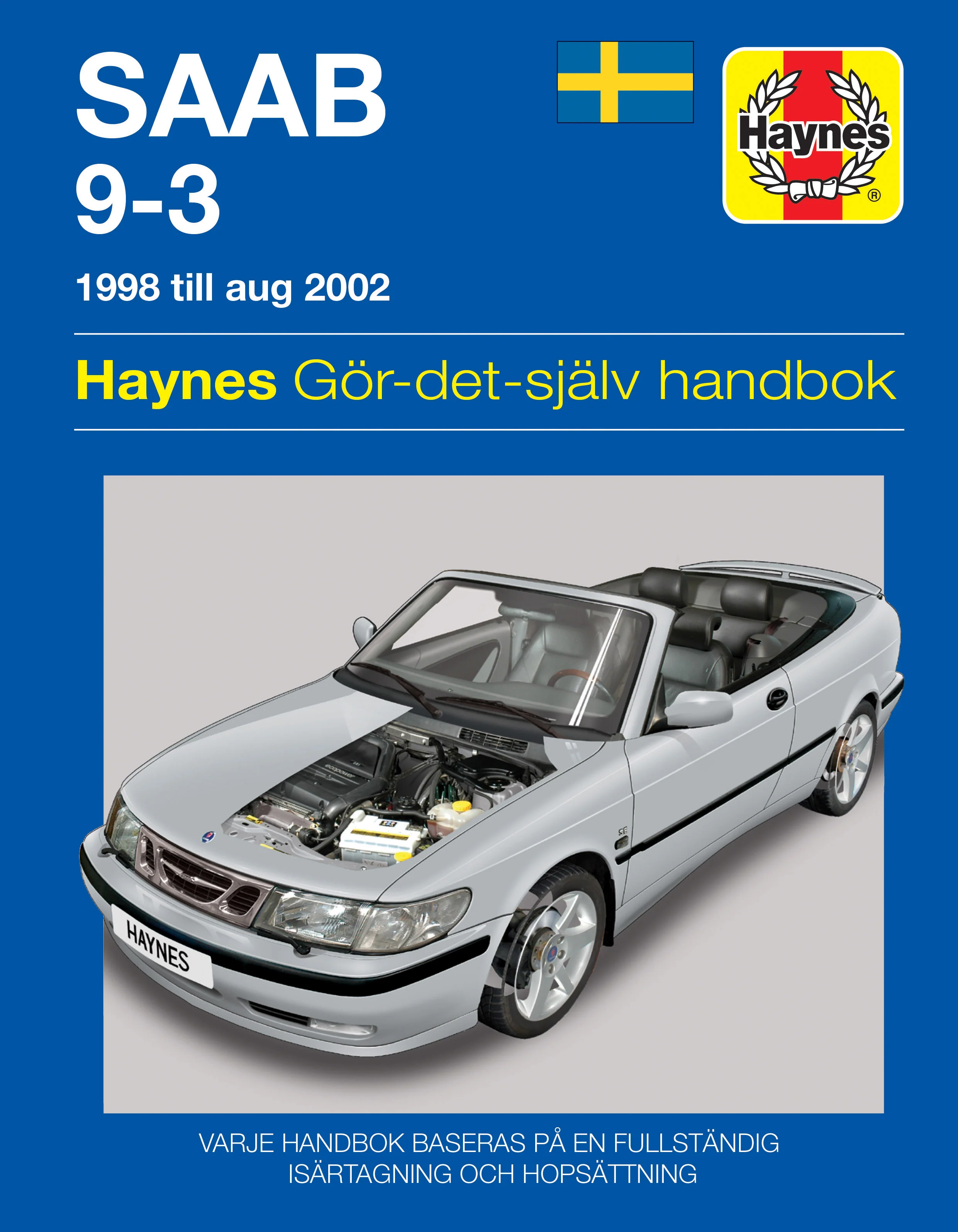 Saab 9-3 (1998-2002) Haynes Repair Manual (svenske utgava)