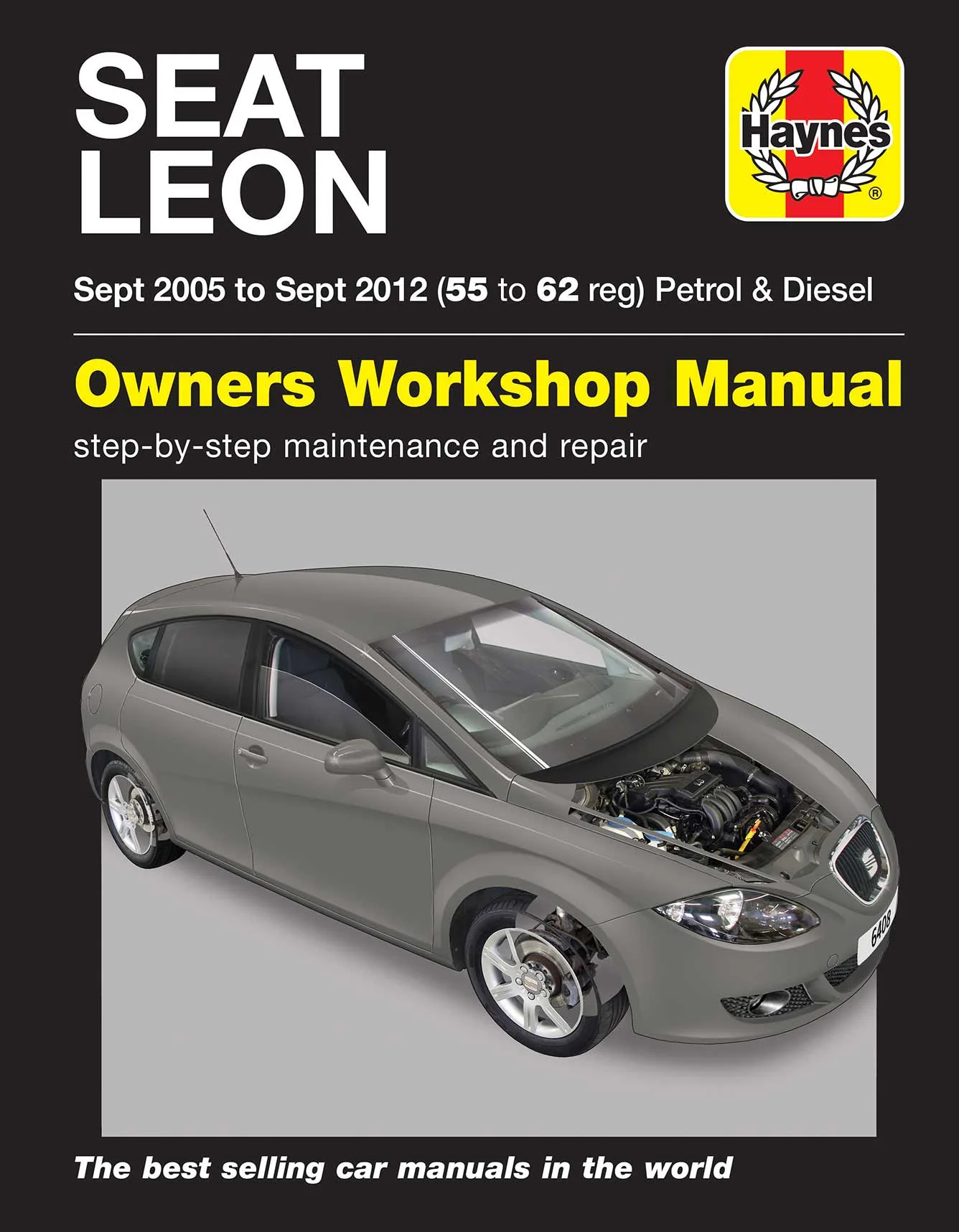 Seat Leon (Sept 2005-Sept 2012) 55 to 62 Haynes Repair Manual - Image 2