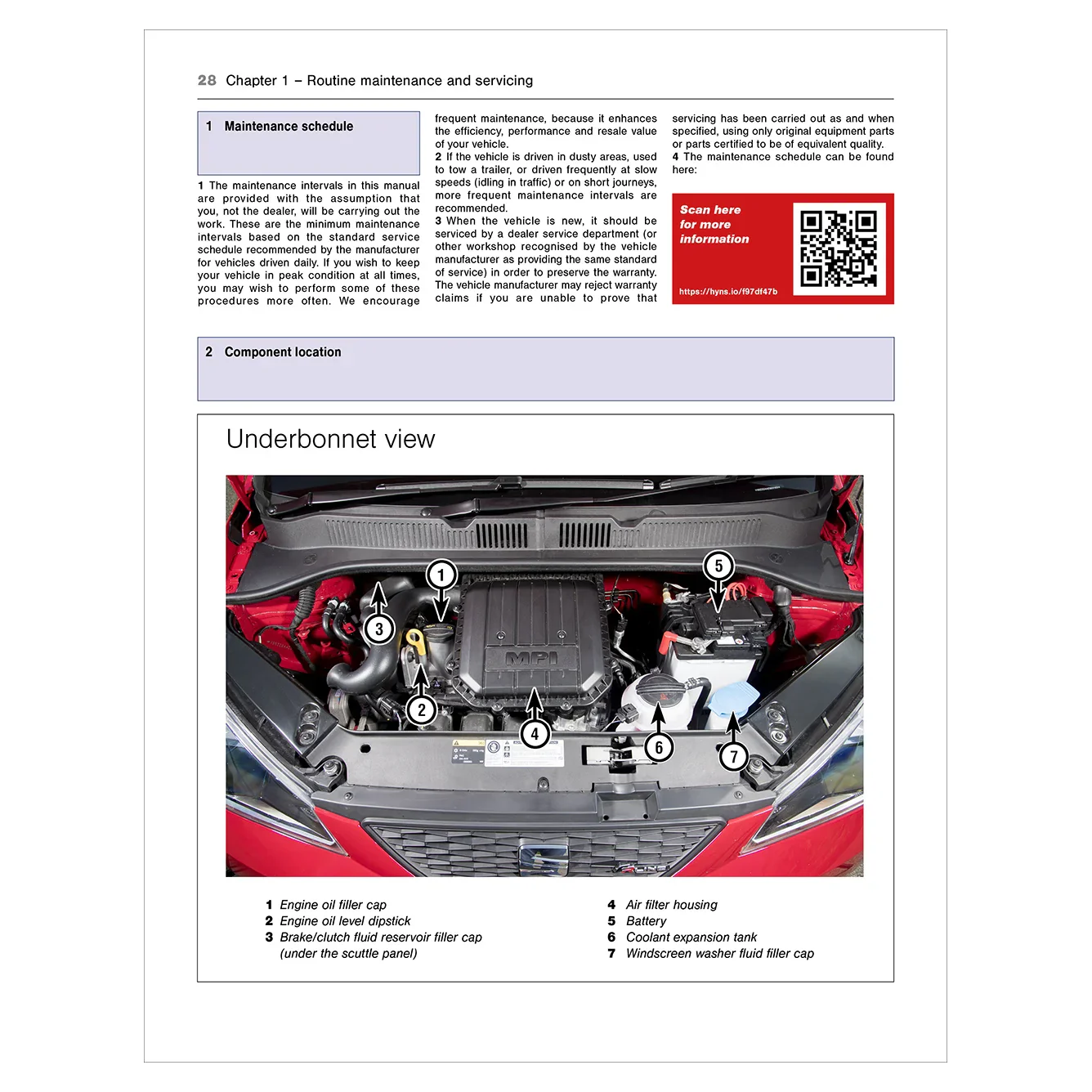 Seat Mii Petrol (2012 - 2019) Haynes Repair Manual - Image 4
