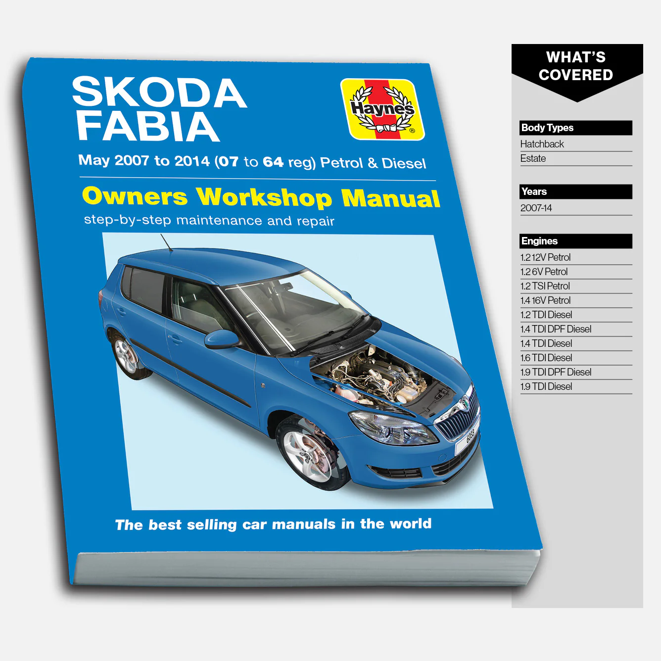 Skoda Fabia petrol & diesel (May 2007-2014) Haynes Repair Manual - Image 2