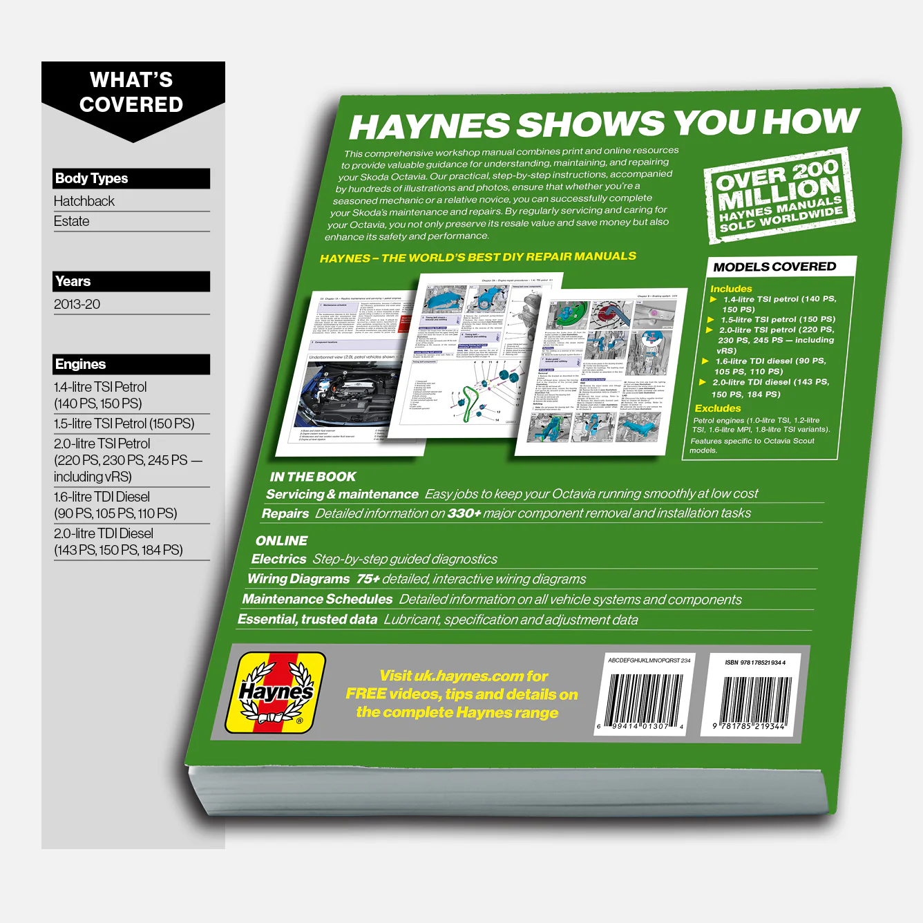 Skoda Octavia III (2013-2020) Haynes Repair Manual - Image 2