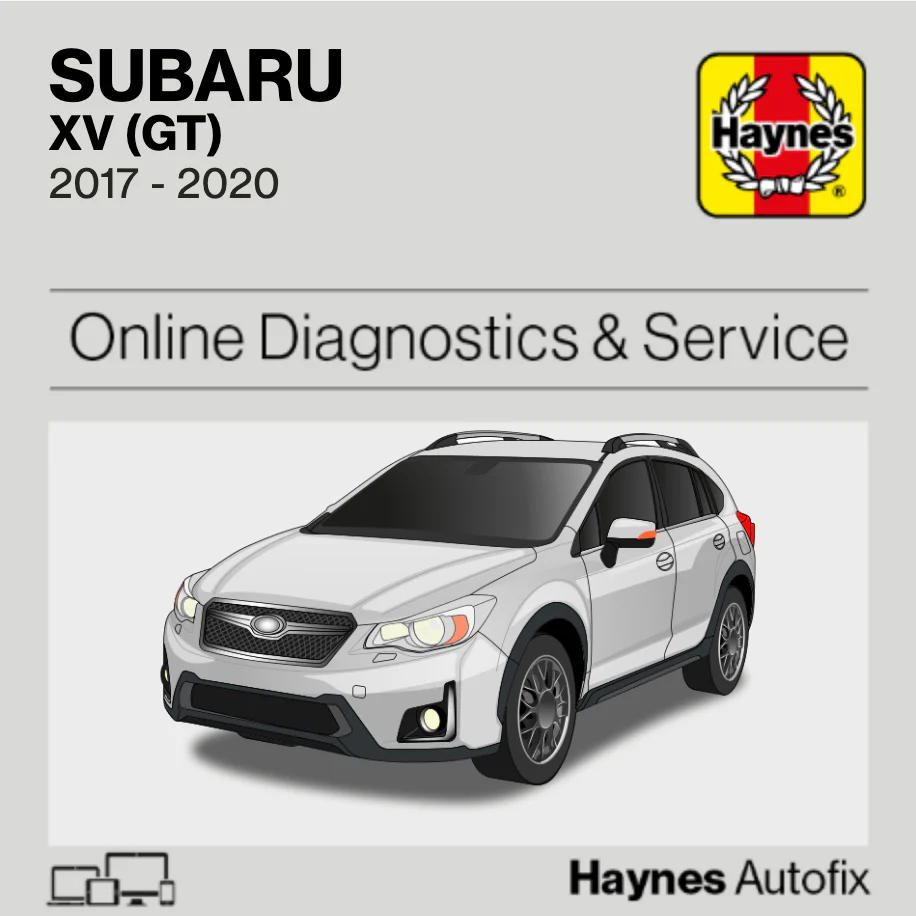 Subaru XV (GT) 2017 to 2020 Haynes Online Diagnostics & Service Guide