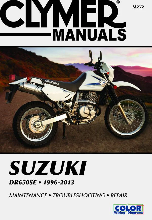 Suzuki DR650 Series Motorcycle (1996-2019) Service Repair Manual - Image 2