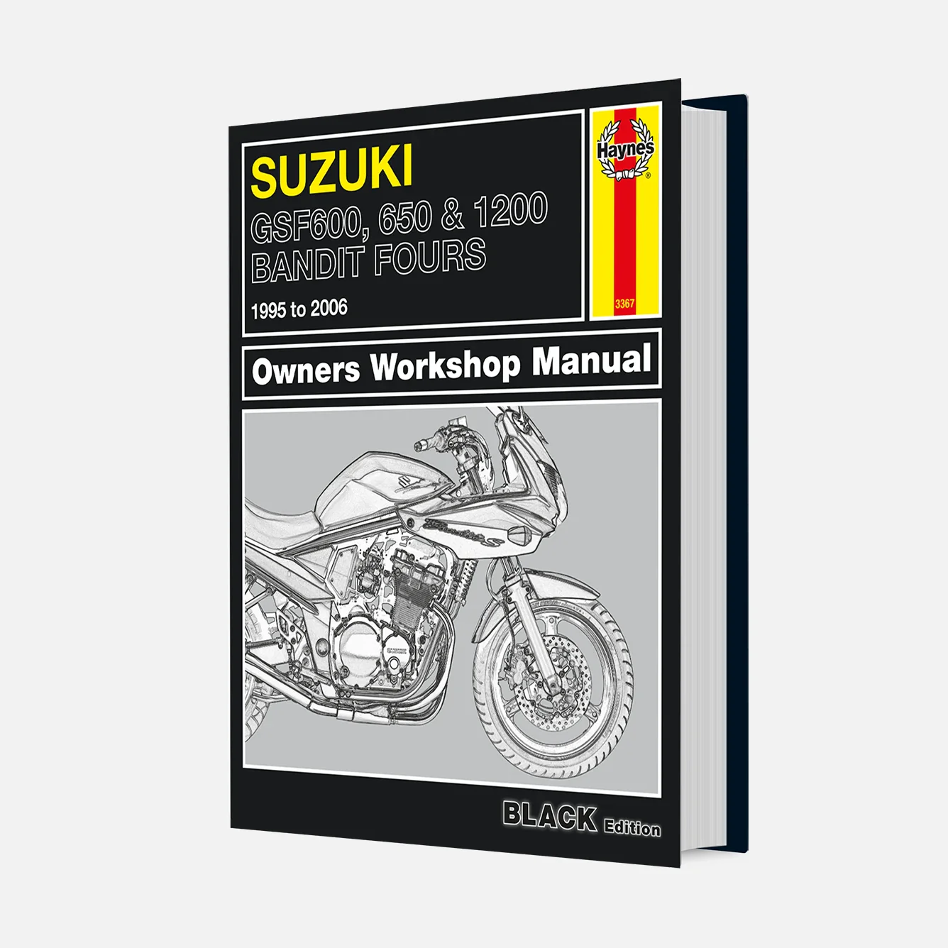 Suzuki GSF600, 650 & 1200 Bandit Fours (1995-2006) Haynes Repair Manual - Premium Hardback Edition