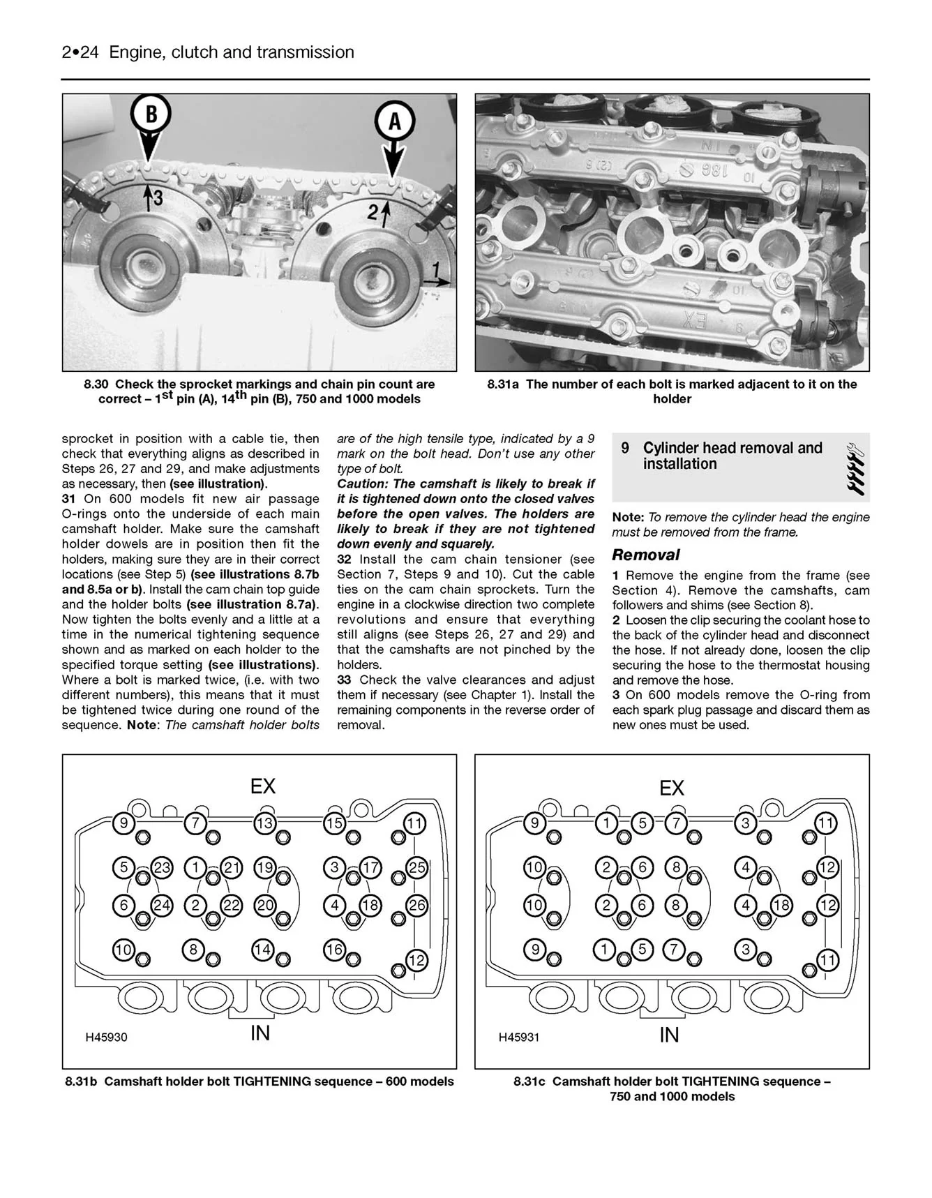 Suzuki GSX-R600/750 (2004-2005) & GSX-R1000 (2003-2008) Haynes Repair Manual - Image 5