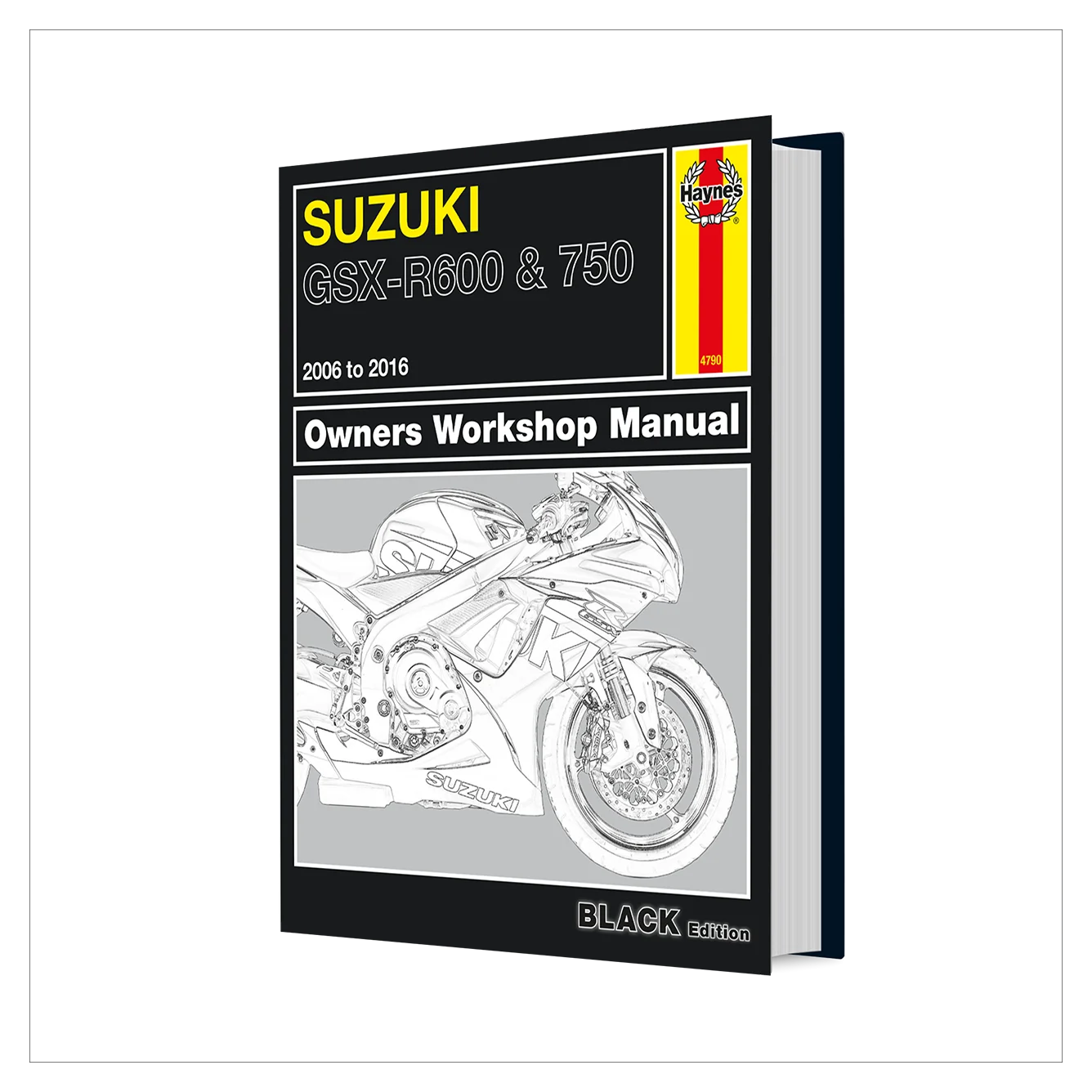 Suzuki GSX-R600 & 750 (2006-2016) Haynes Repair Manual - Premium Hardback Edition