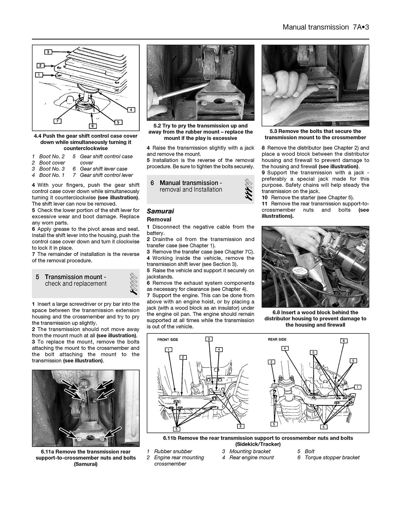 Suzuki SJ Series, Samurai & Vitara (4-cyl) Petrol (1982-1997) Haynes Repair Manual - Image 6