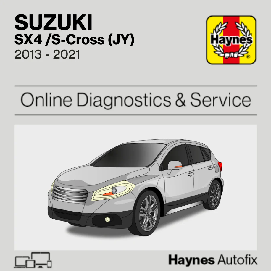 Suzuki SX4 /S-Cross (JY) 2013 to 2021 Haynes Online Diagnostics & Service Guide