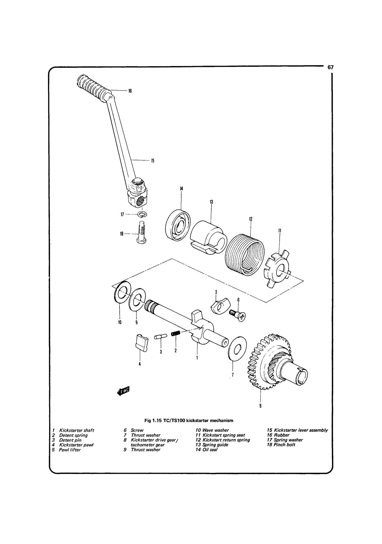 Suzuki Trail Bikes (1971-1979) Haynes Repair Manual - Image 5