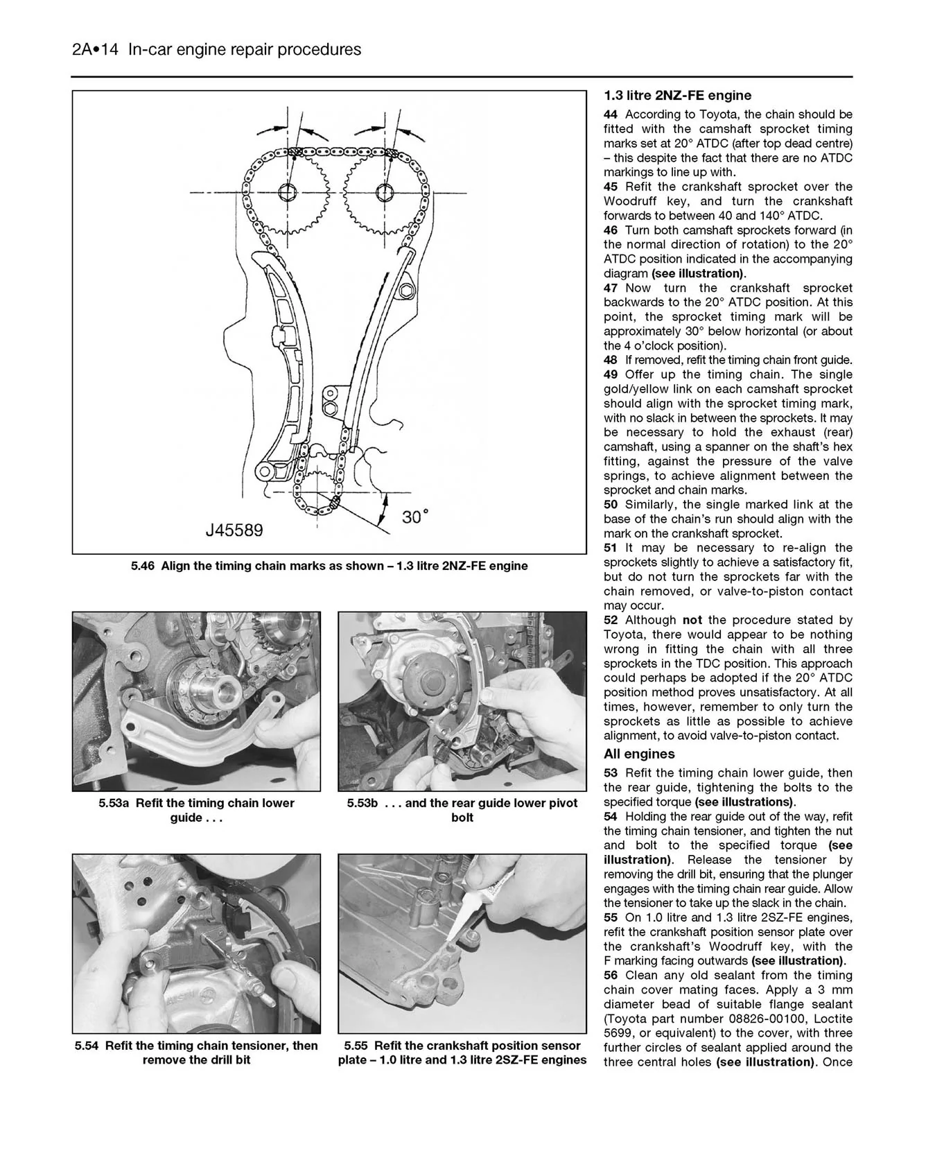 Toyota Yaris Petrol (1999-2005) Haynes Repair Manual - Image 6