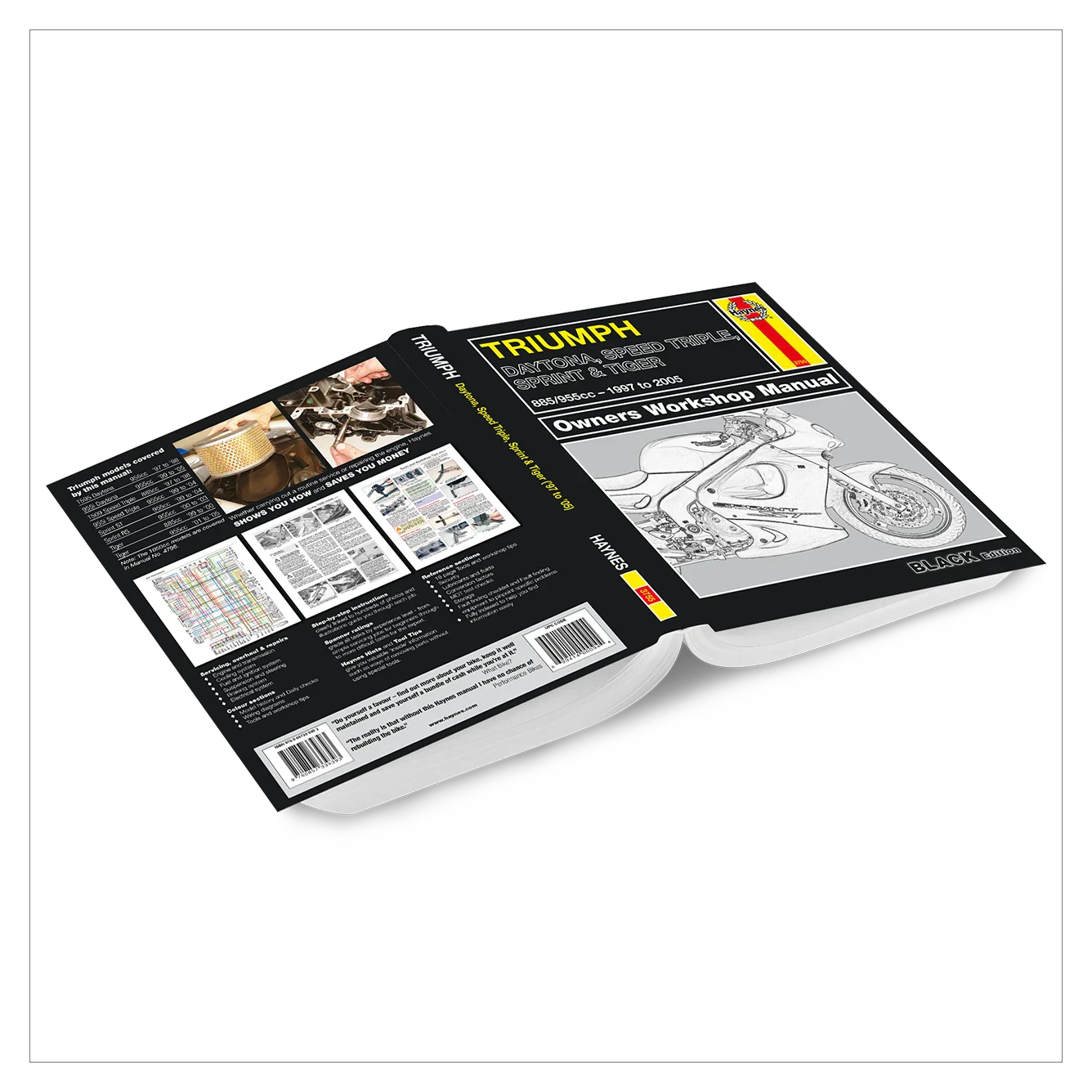 Triumph Fuel Injected Triples (1997-2005) Haynes Repair Manual - Premium Hardback Edition - Image 2