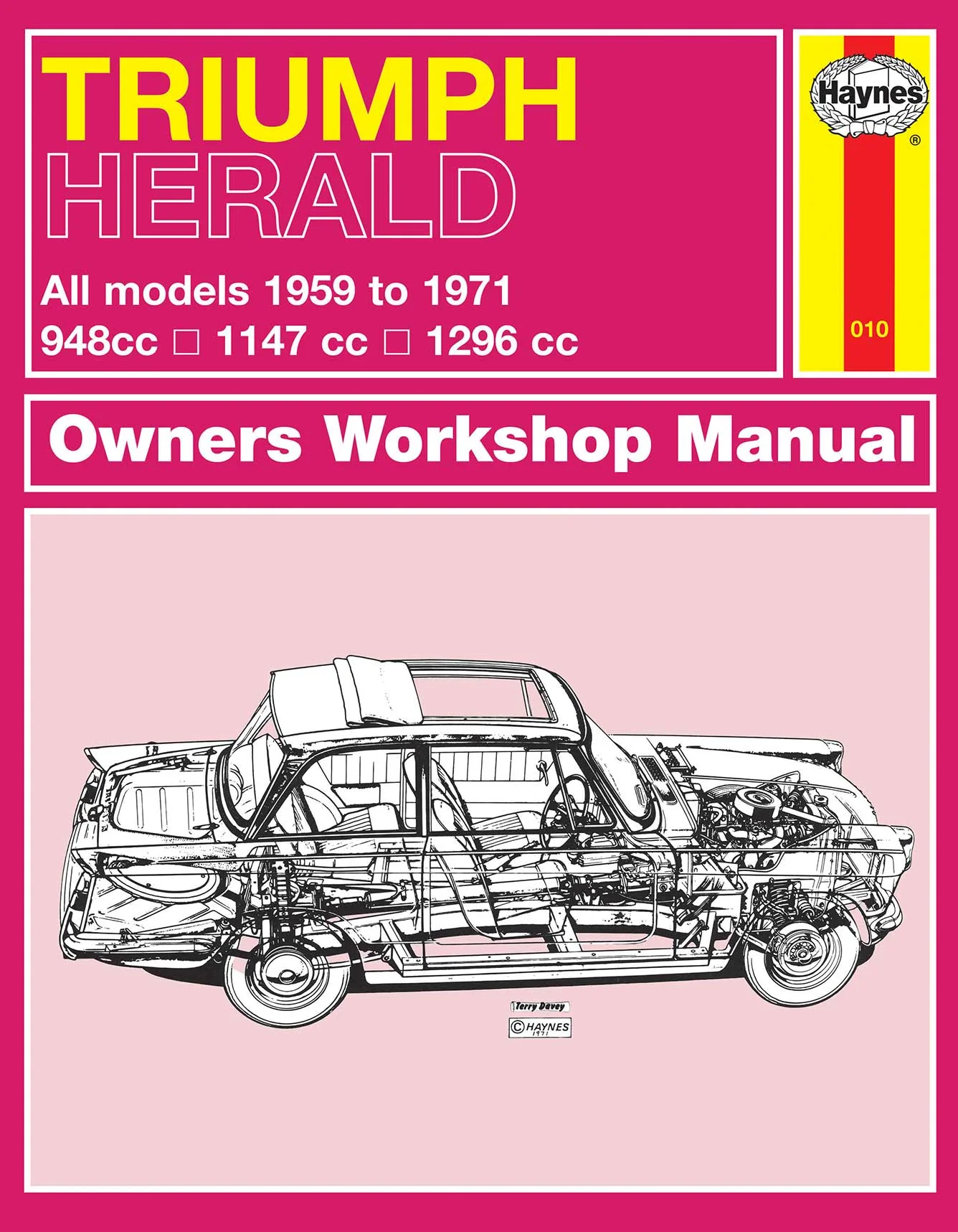 Triumph Herald (1959-1971) up to K Haynes Repair Manual (Classic Reprint)