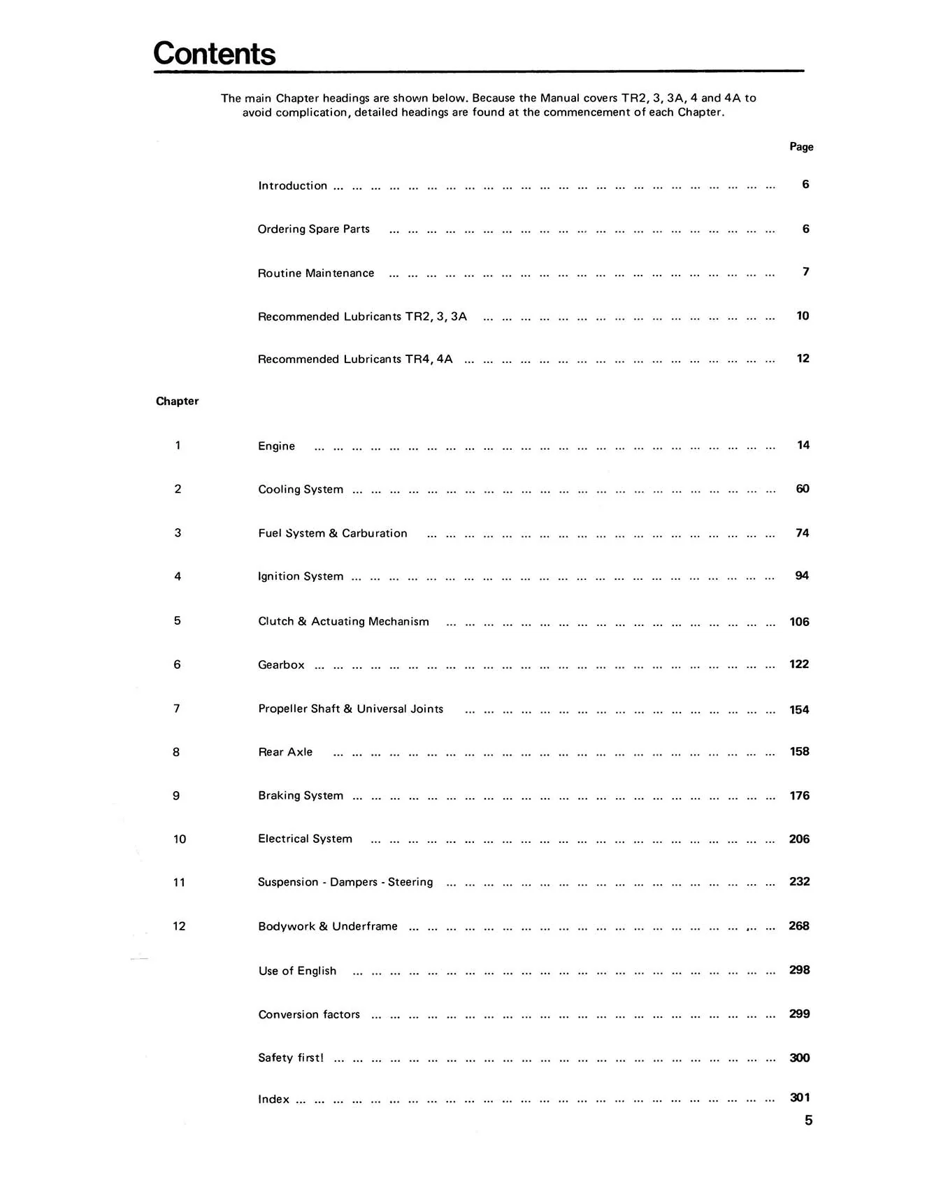 Triumph TR2, TR3, TR3A, TR4 & TR4A (1952-1967) Haynes Repair Manual - Image 3