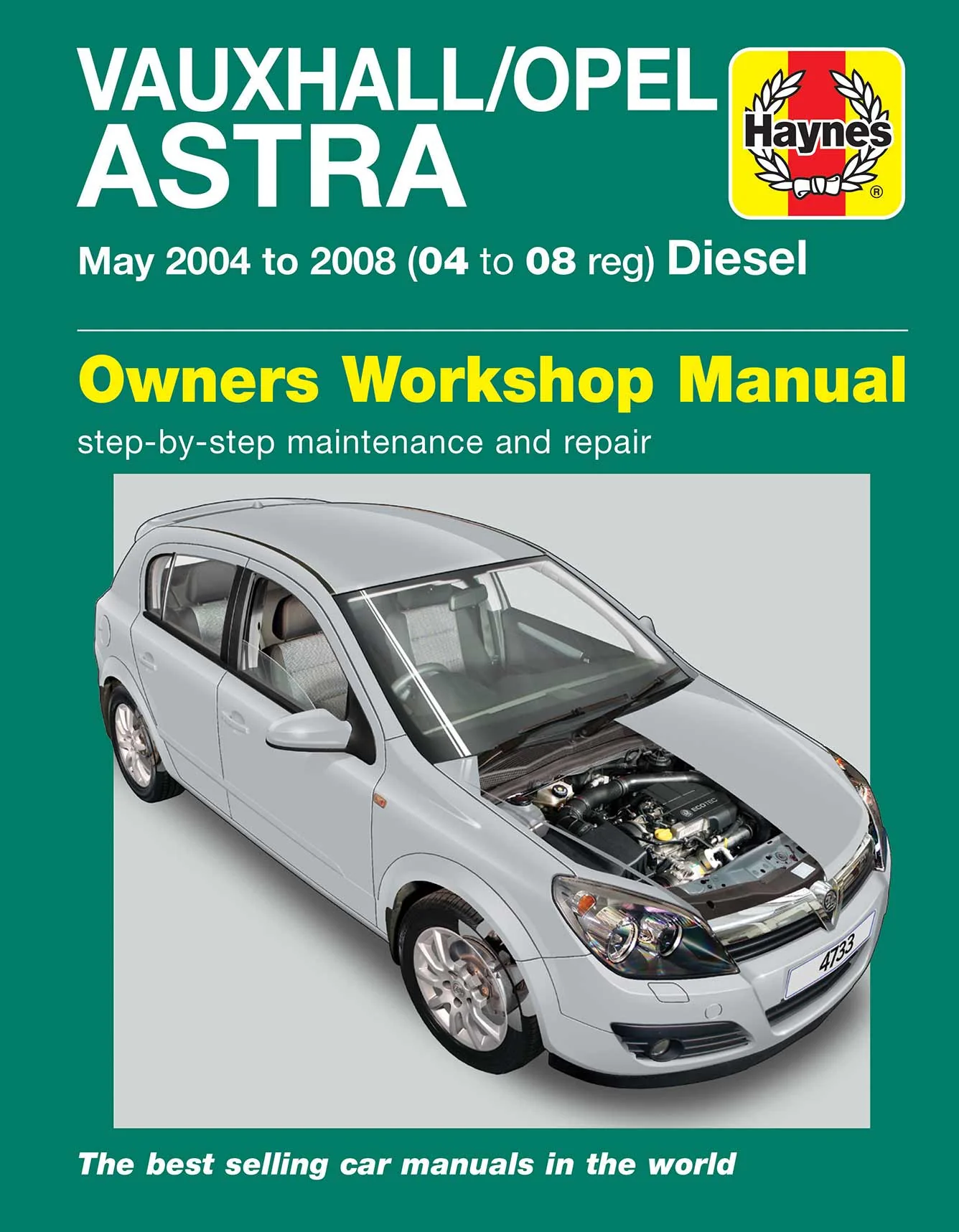 Vauxhall/Opel Astra Diesel (May 2004-2008) Haynes Repair Manual - Image 2