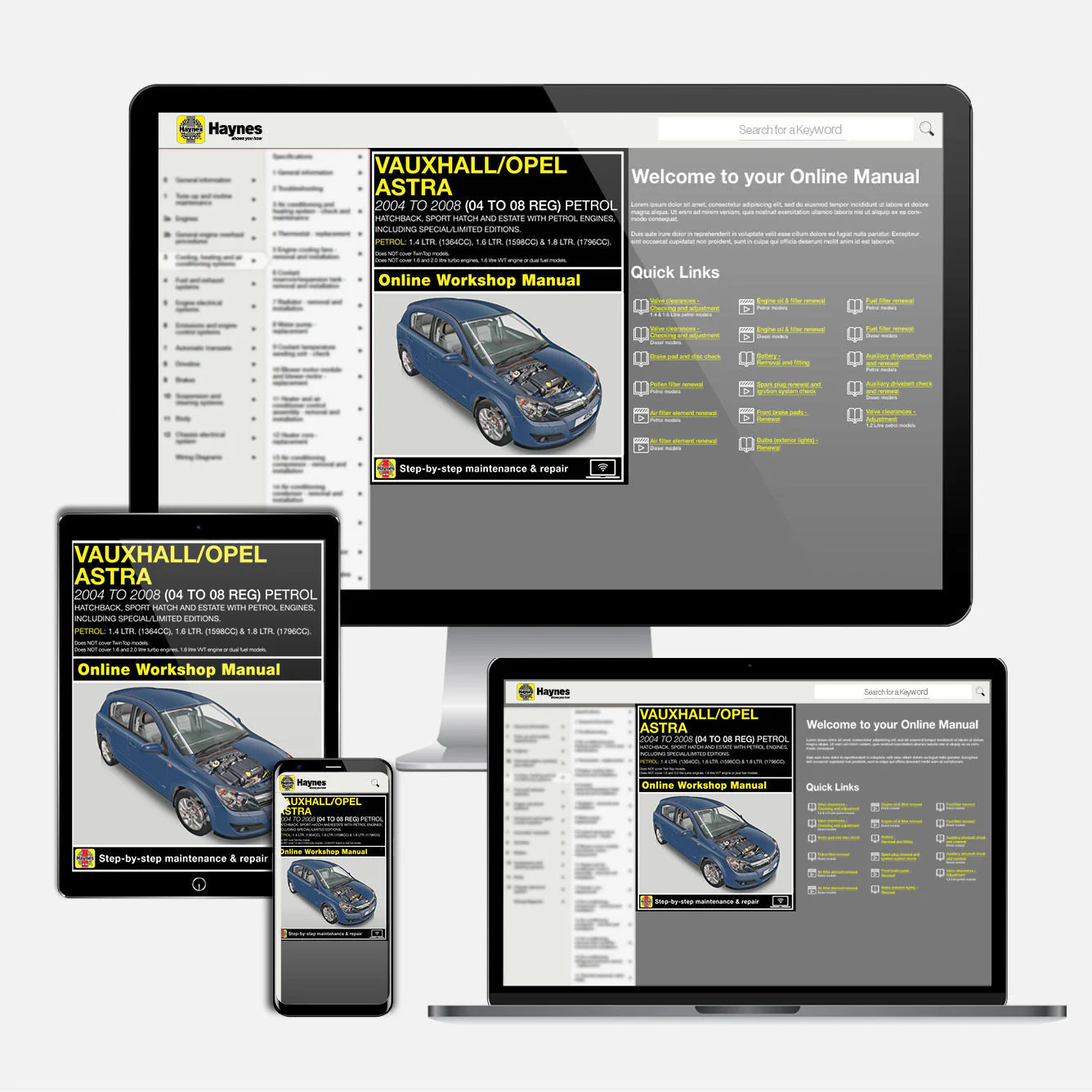 Vauxhall/Opel Astra Petrol (May 2004-2008) Haynes Repair Manual - Image 9