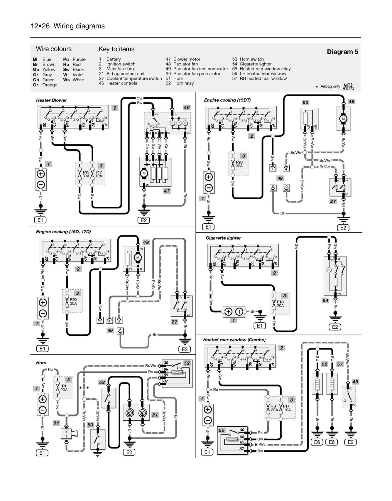 Vauxhall/Opel Corsa Diesel (Mar 1993-Oct 2000) Haynes Repair Manual - Image 7
