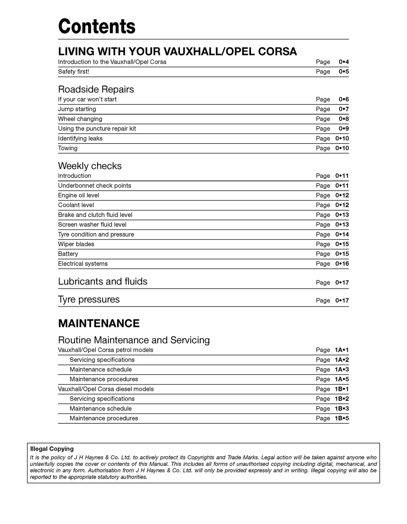 Vauxhall/Opel Corsa Petrol & Diesel (2015-2018) 64 to 18 Haynes Repair Manual - Premium Hardback Black Edition - Image 4