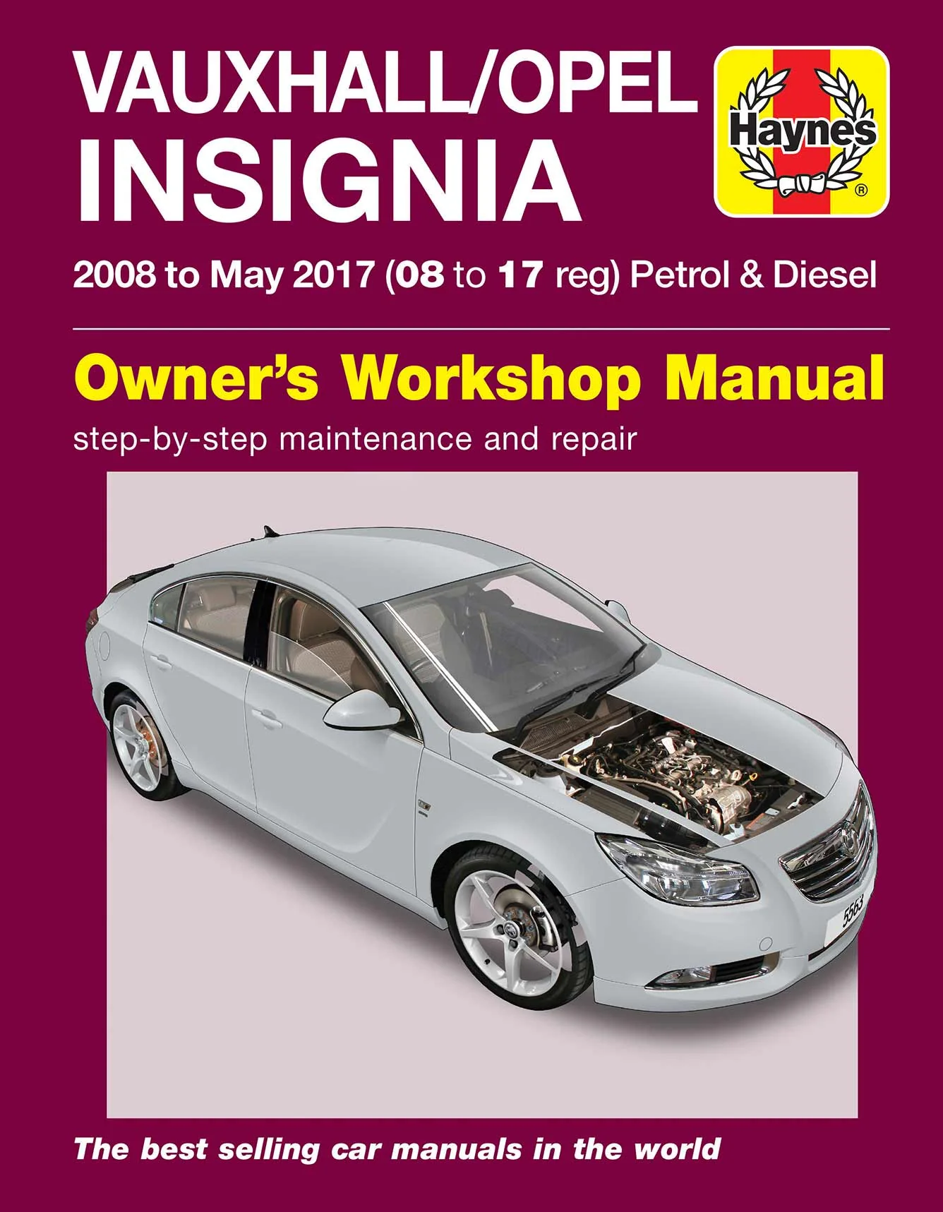 Vauxhall/Opel Insignia Petrol & Diesel (2008-2017) Haynes Repair Manual - Image 2