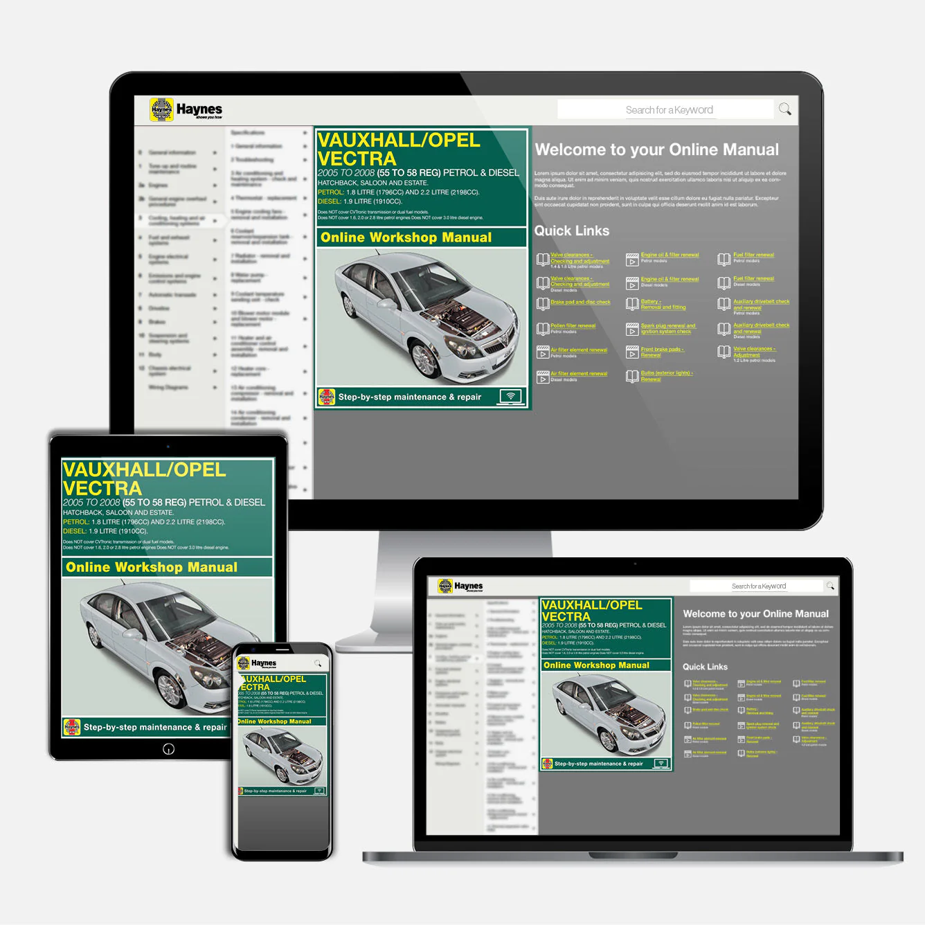 Vauxhall/Opel Vectra Petrol & Diesel (Oct 2005-Oct 2008) Haynes Repair Manual - Image 9