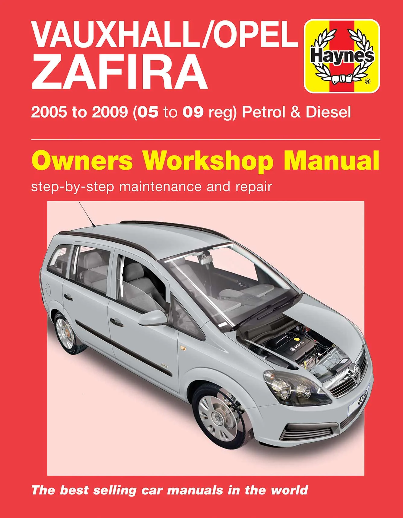 Vauxhall/Opel Zafira Petrol & Diesel (2005-2009) Haynes Repair Manual - Image 2