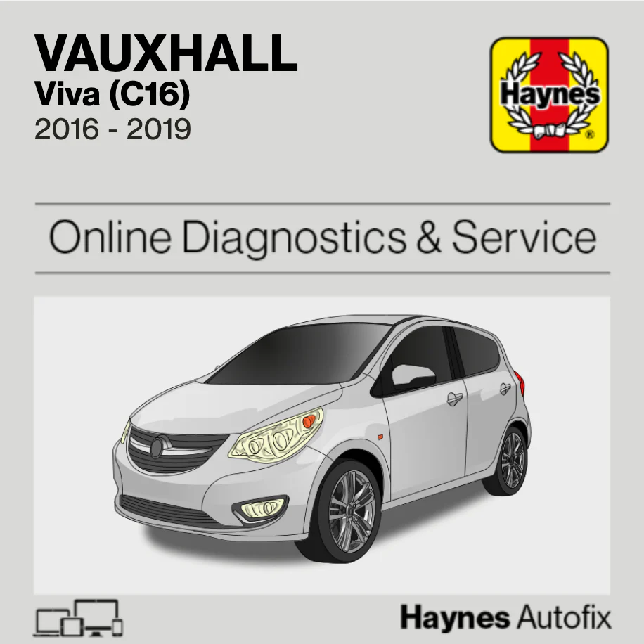 Vauxhall Viva (C16) 2016 to 2019 Haynes Online Diagnostics & Service Guide