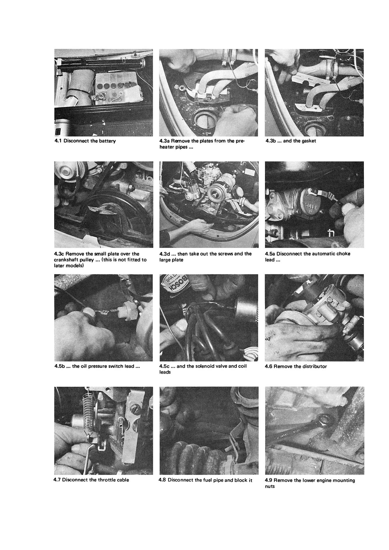 Volkswagen Beetle 1303, 1303S & GT (1972-1975) Haynes Repair Manual - Image 4