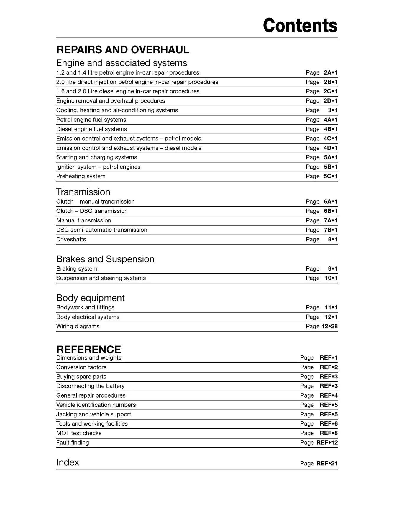 Volkswagen Golf Petrol & Diesel (2013-2016) 62 to 66 Haynes Repair Manual - Premium Hardback Black Edition - Image 5