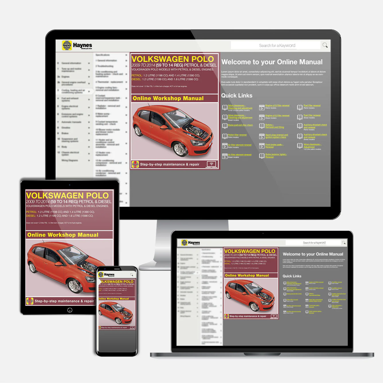 Volkswagen Polo (2009-2014) Haynes Repair Manual - Image 9