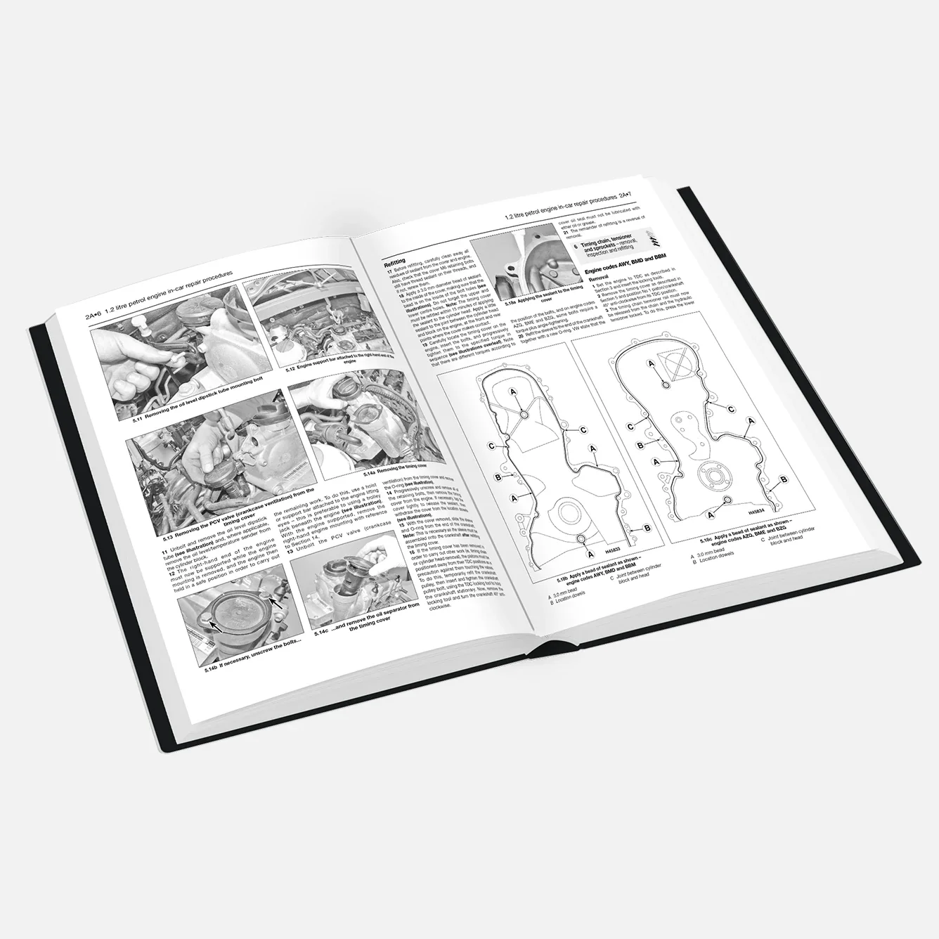 Volkswagen Polo Petrol & Diesel (2002-Sept 2009) Haynes Repair Manual - Premium Hardback Black Edition - Image 3