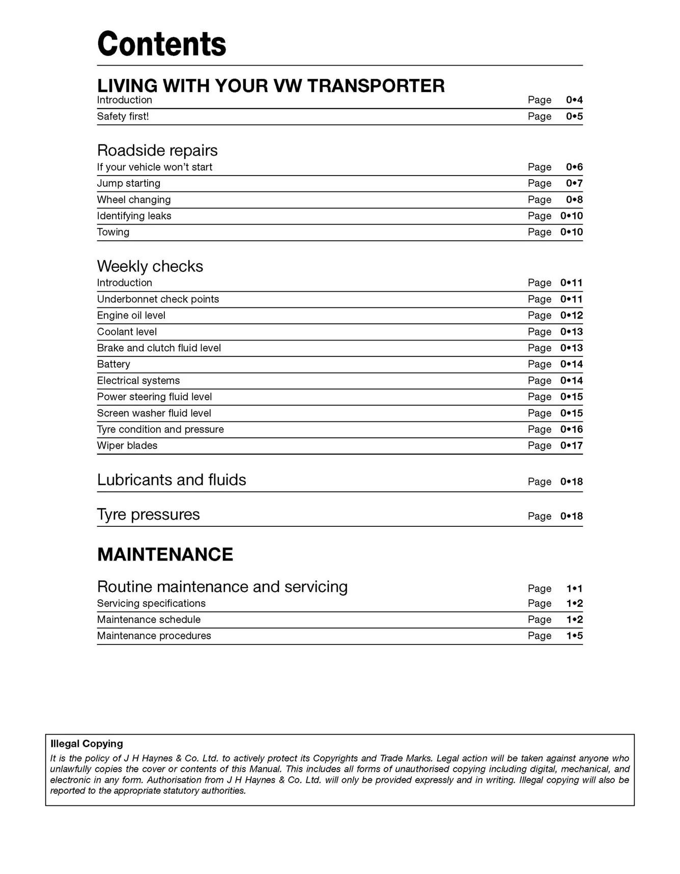 Volkswagen T5 Transporter (July 2003-2015) Haynes Repair Manual - Premium Hardback Black Edition - Image 4