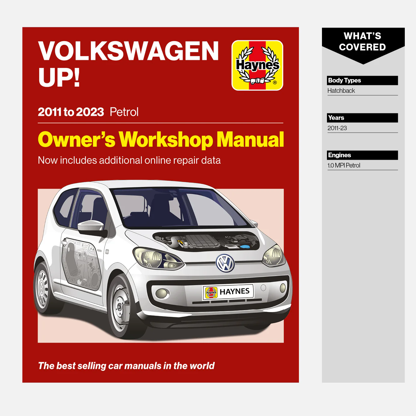 Volkswagen Up! (2011 to 2023) Petrol Haynes Repair Manual