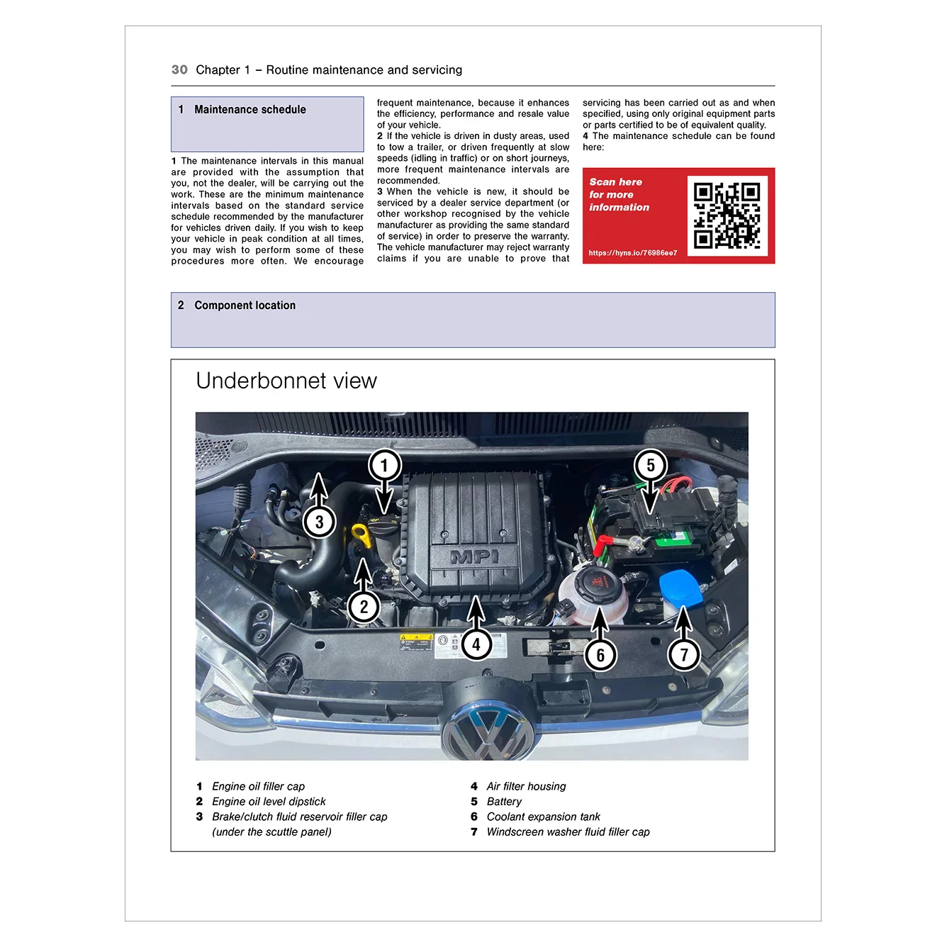 Volkswagen Up! (2011 to 2023) Petrol Haynes Repair Manual - Image 4