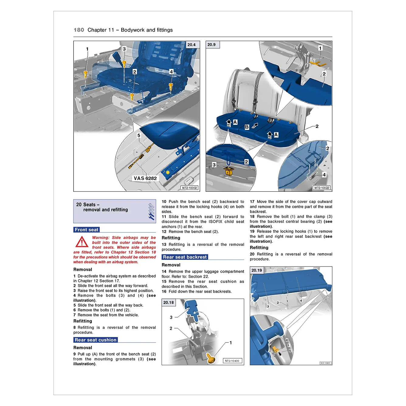 Volkswagen Up! (2011 to 2023) Petrol Haynes Repair Manual - Image 8