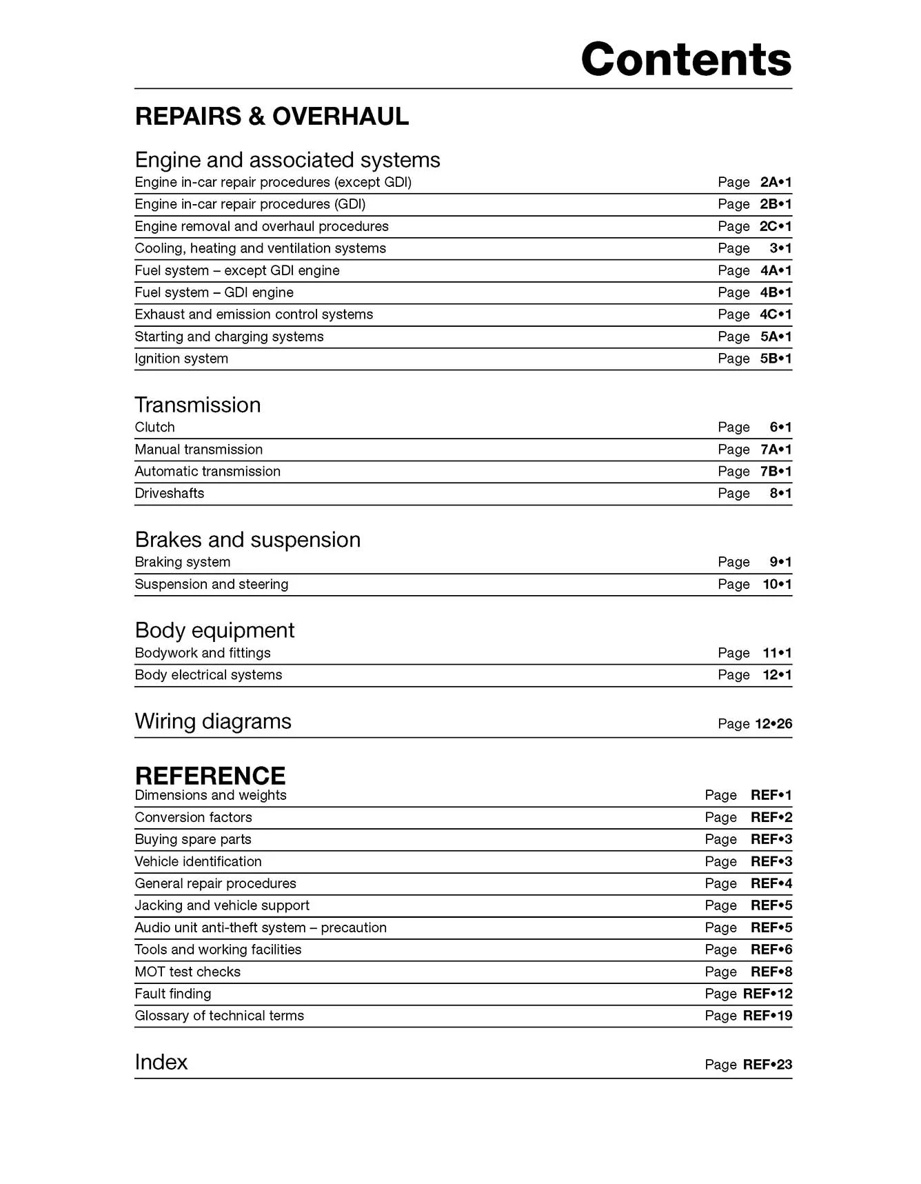 Volvo S40 & V40 Petrol (1996-Mar 2004) Haynes Repair Manual - Image 5