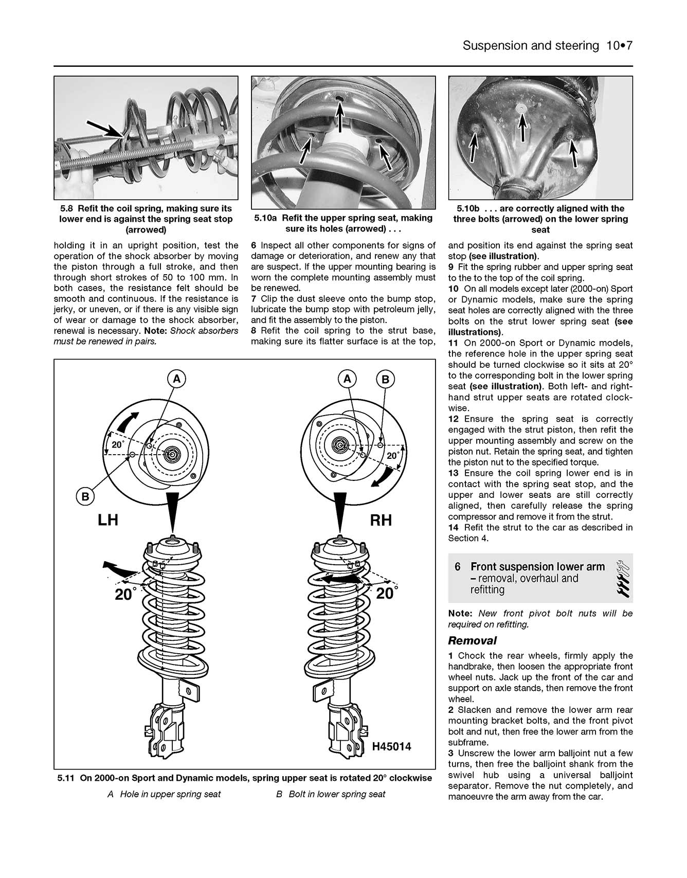 Volvo S40 & V40 Petrol (1996-Mar 2004) Haynes Repair Manual - Image 7