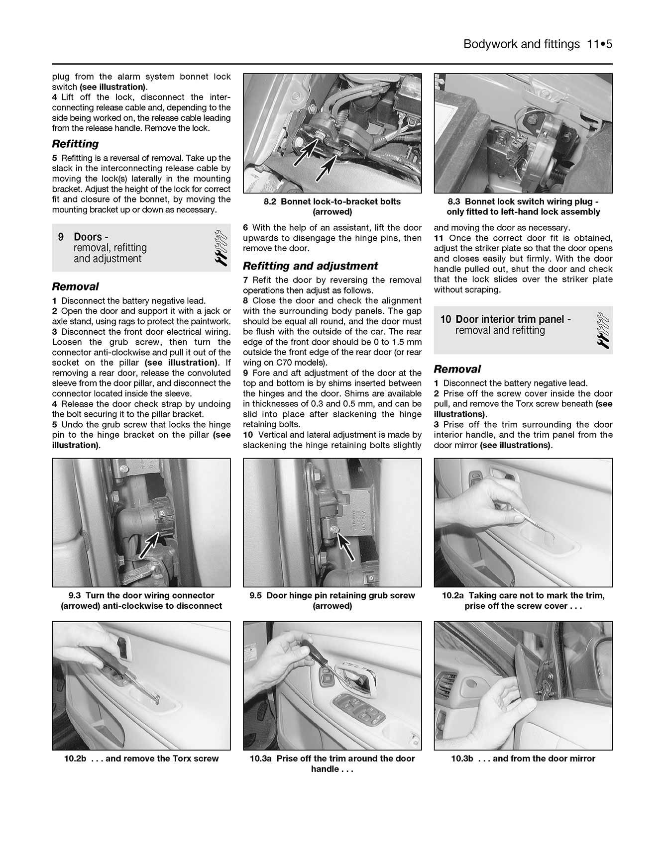 Volvo S70, V70 & C70 Petrol (1996-1999) Haynes Repair Manual - Image 7