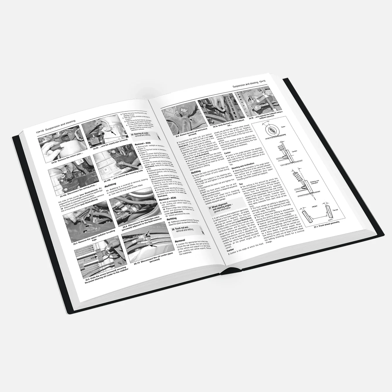 Volvo XC60 & XC90 Diesel (2003-2013) Haynes Repair Manual - Premium Hardback Black Edition - Image 3