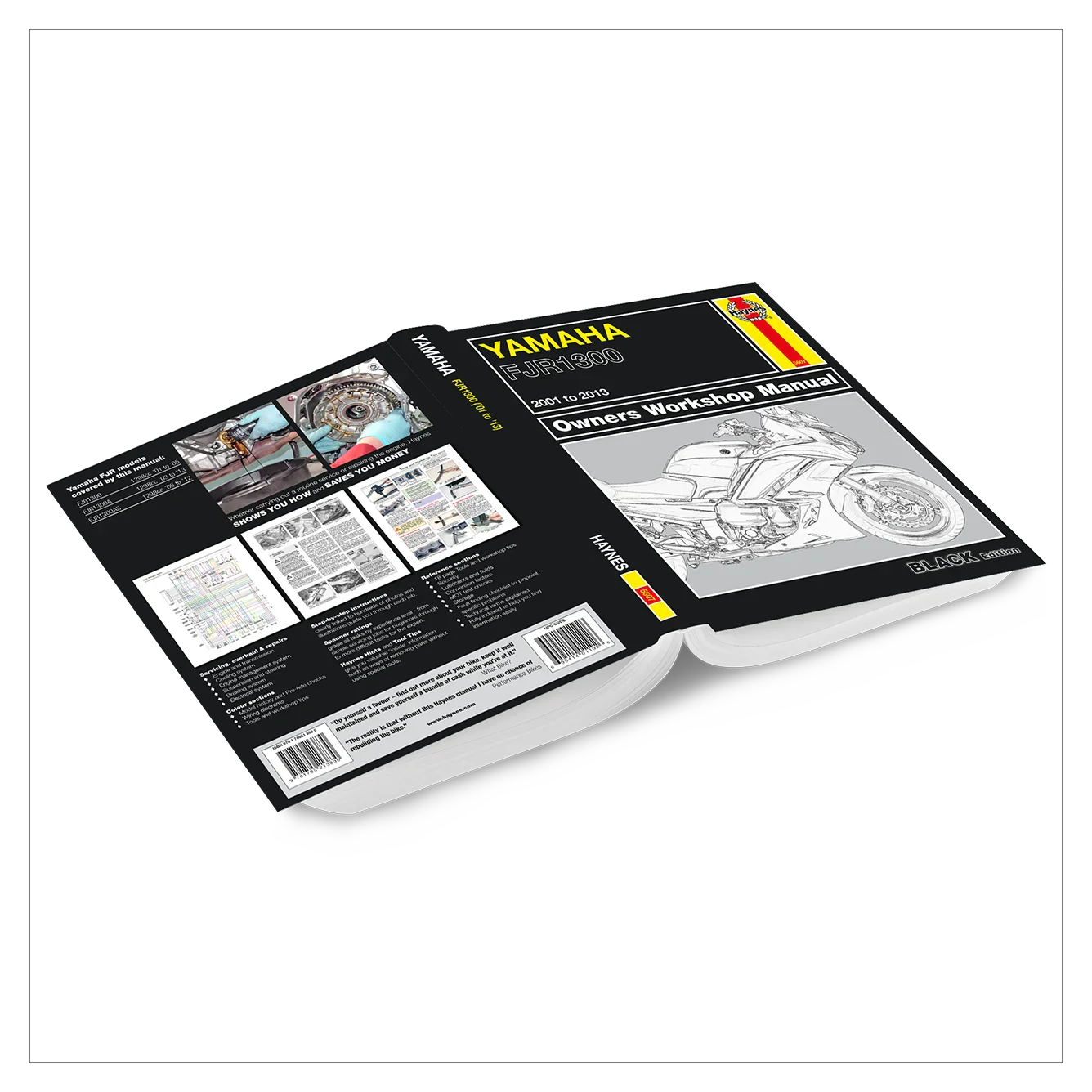 Yamaha FJR1300 (2001-2013) Haynes Repair Manual - Premium Hardback Edition - Image 2