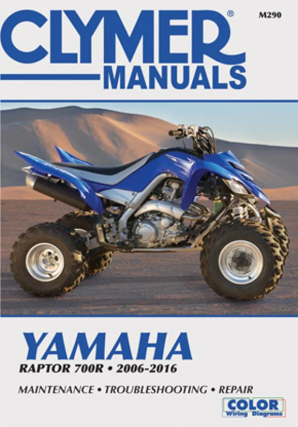 Yamaha Raptor 700R (2006-2016) Service Repair Manual