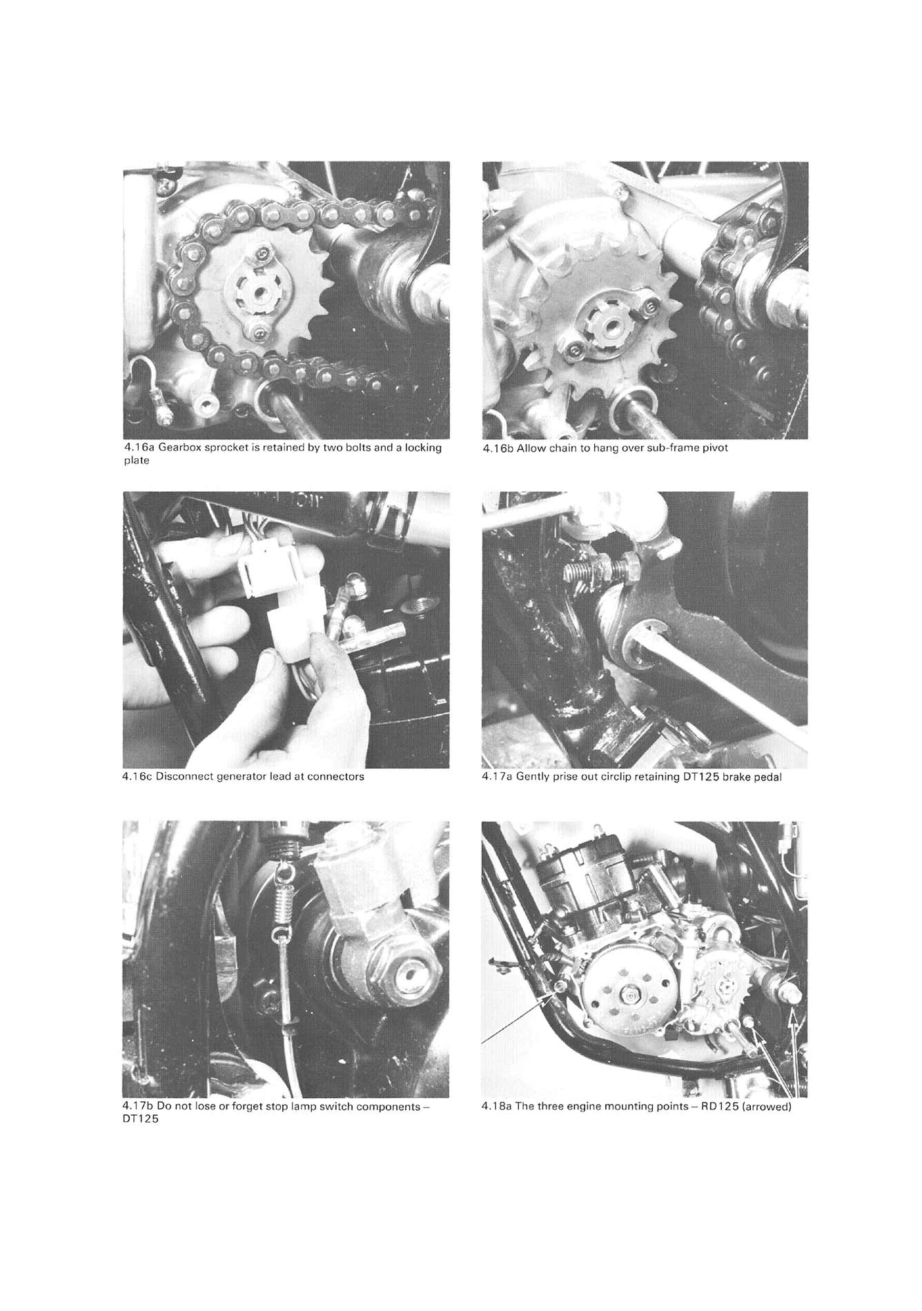Yamaha RD & DT125LC (1982-1987) Haynes Repair Manual - Image 4