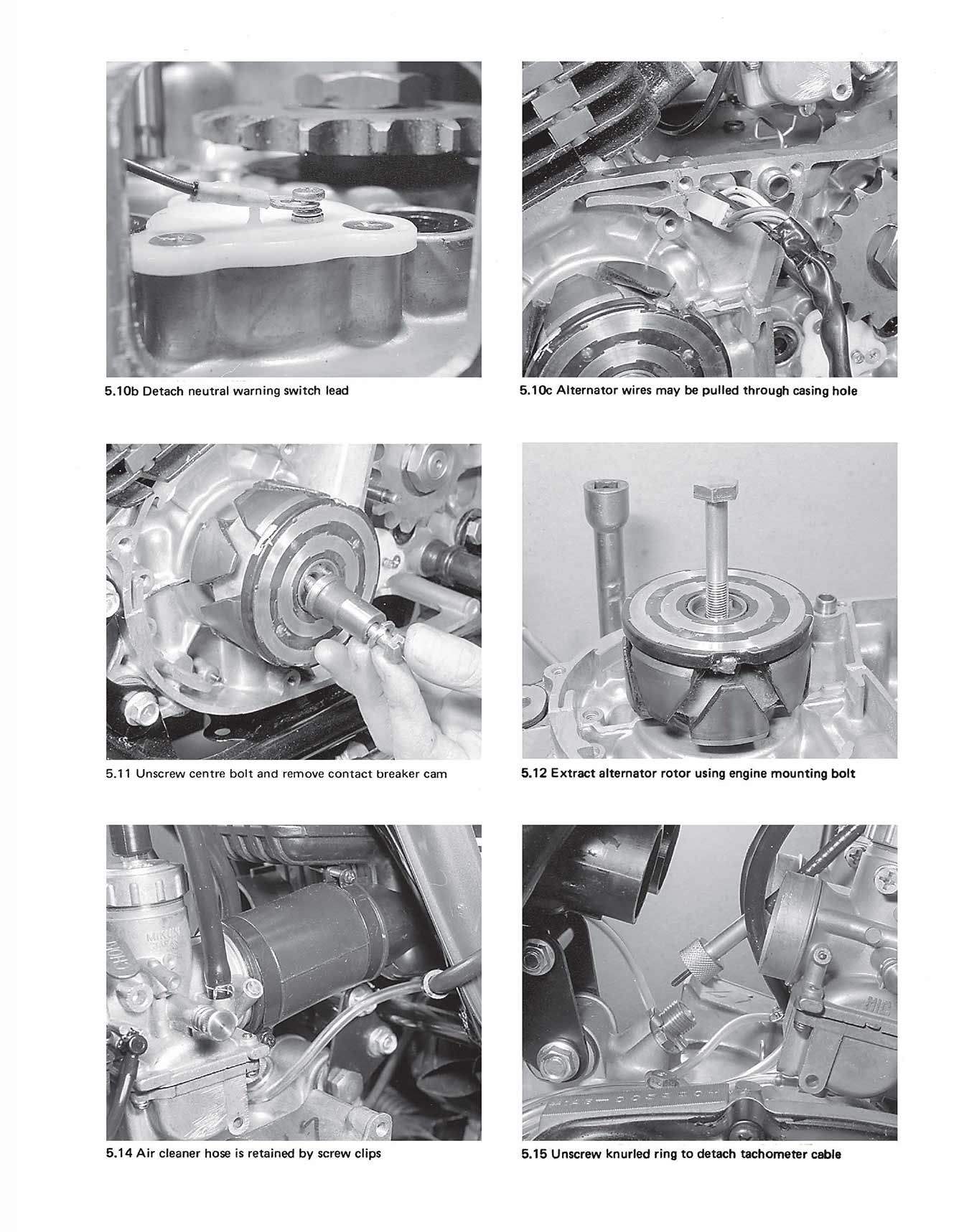 Yamaha RD400 Twin (1975-1979) Haynes Repair Manual - Image 4