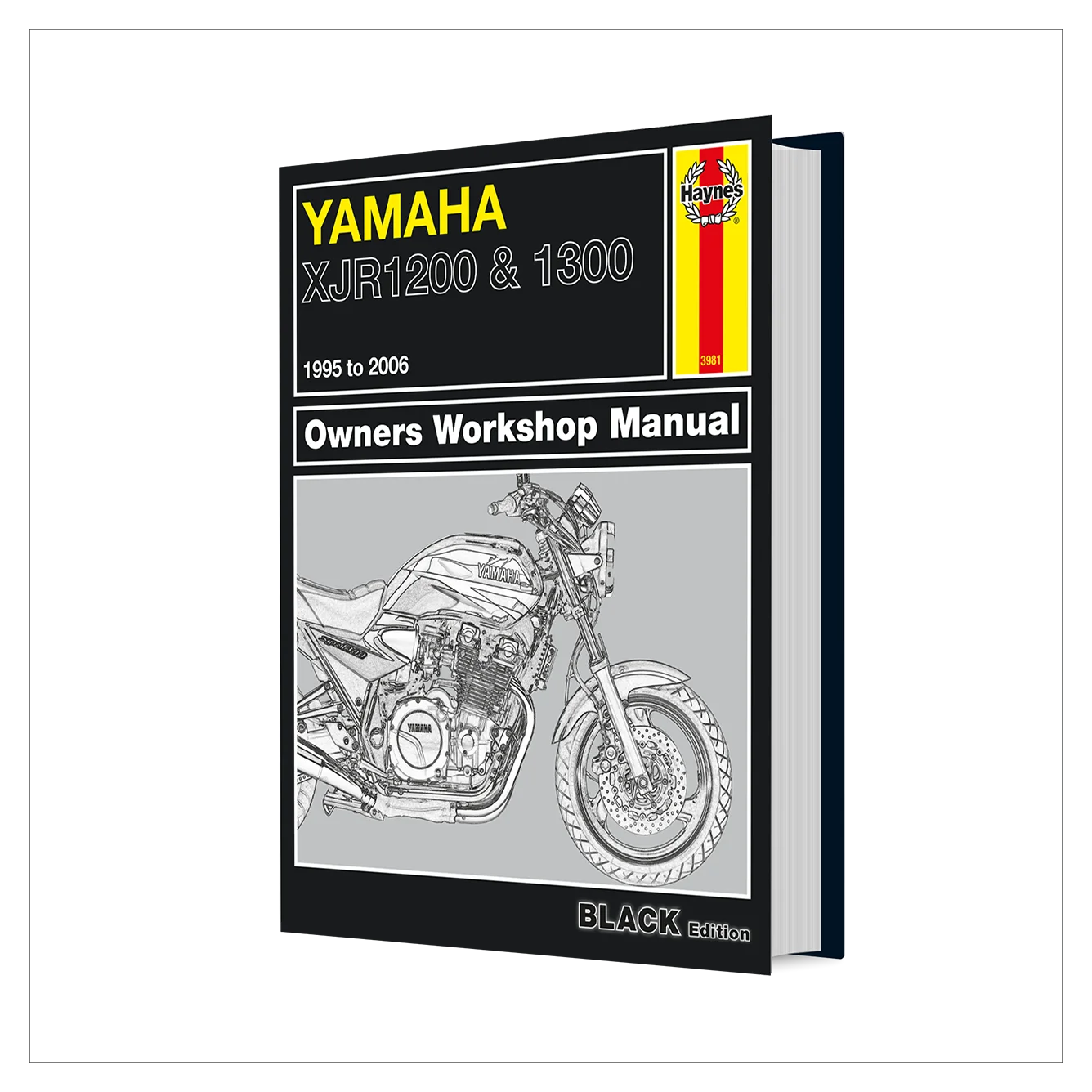Yamaha XJR1200 & XJR1300 (1995-2006) Haynes Repair Manual - Premium Hardback Edition