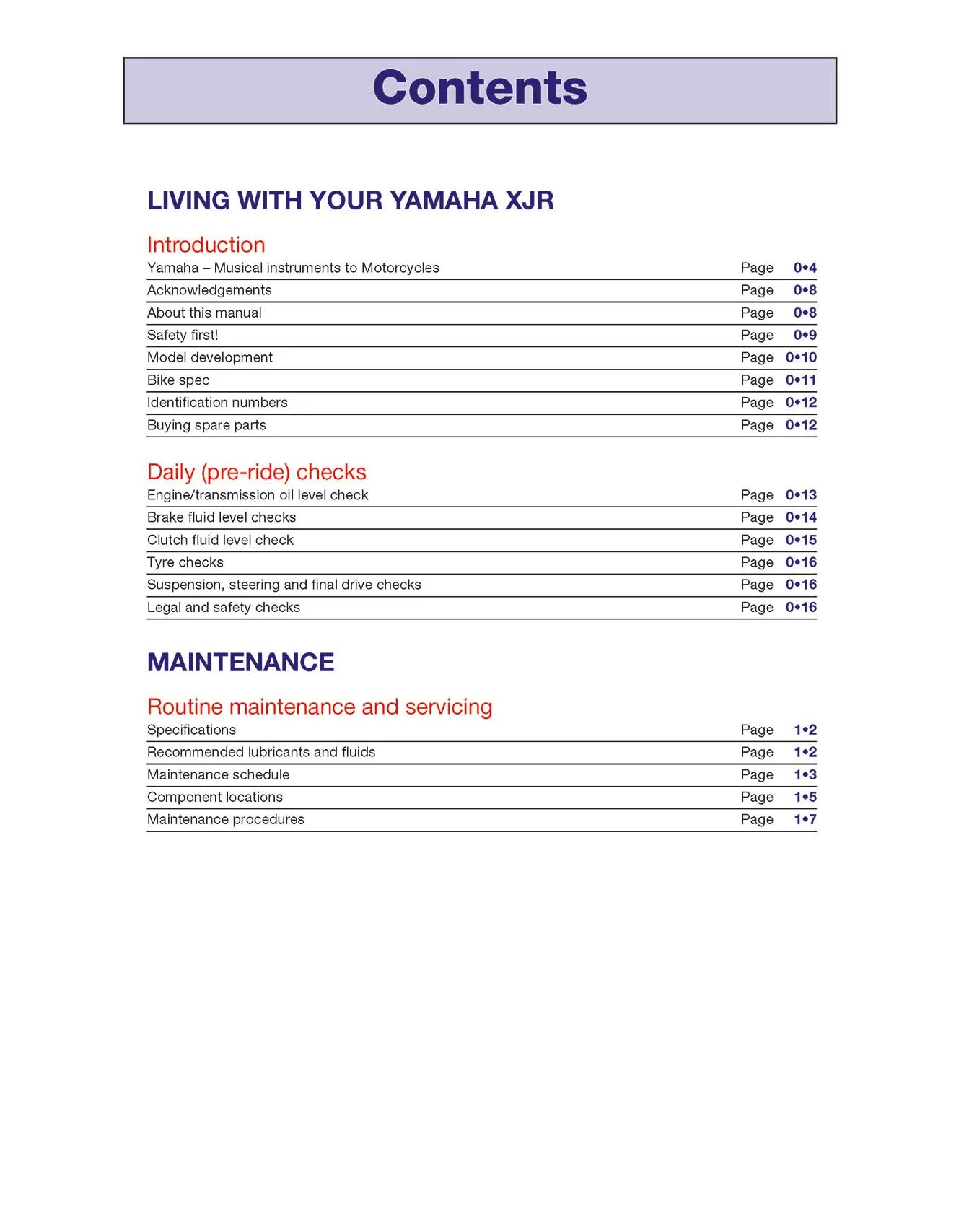 Yamaha XJR1200 & XJR1300 (1995-2006) Haynes Repair Manual - Premium Hardback Edition - Image 4