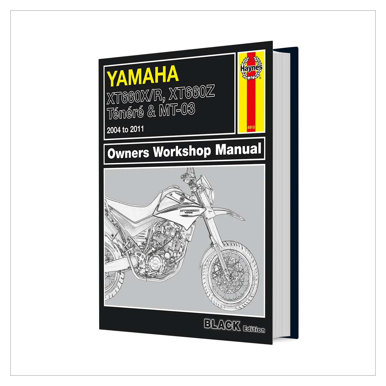 Yamaha XT660 & MT-03 (2004-2011) Haynes Repair Manual - Premium Hardback Edition