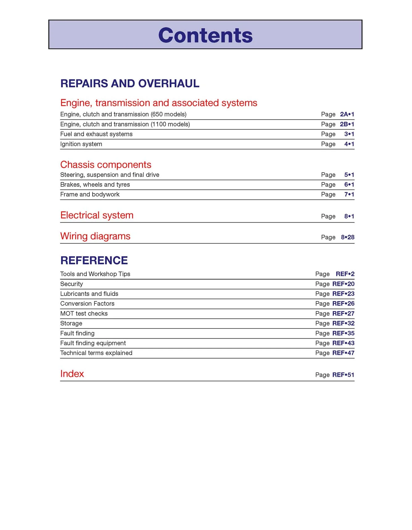 Yamaha XVS650 & 1100 Drag Star/V-Star (1997-2011) Haynes Repair Manual - Image 4