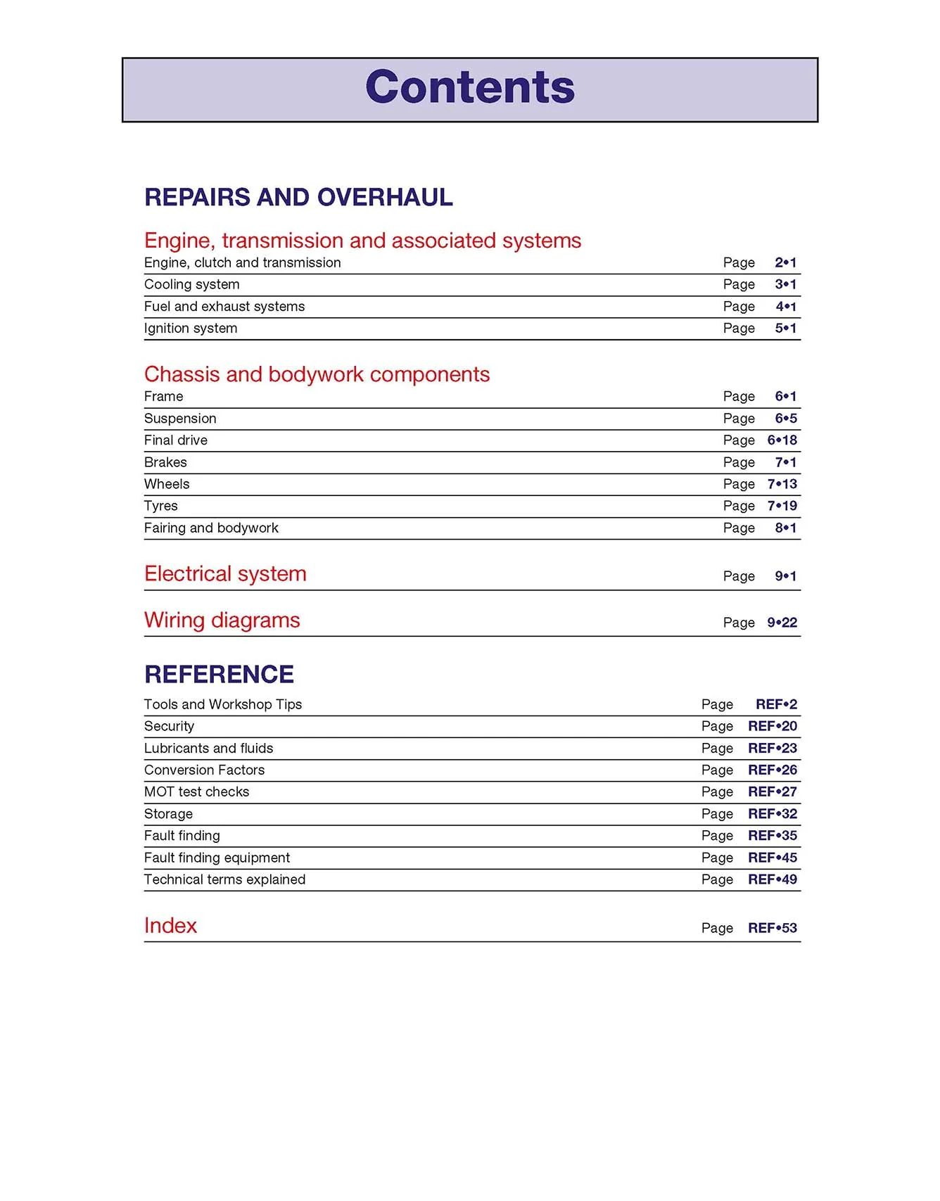 Yamaha YZF-R6 (1999-2002) Haynes Repair Manual - Image 4