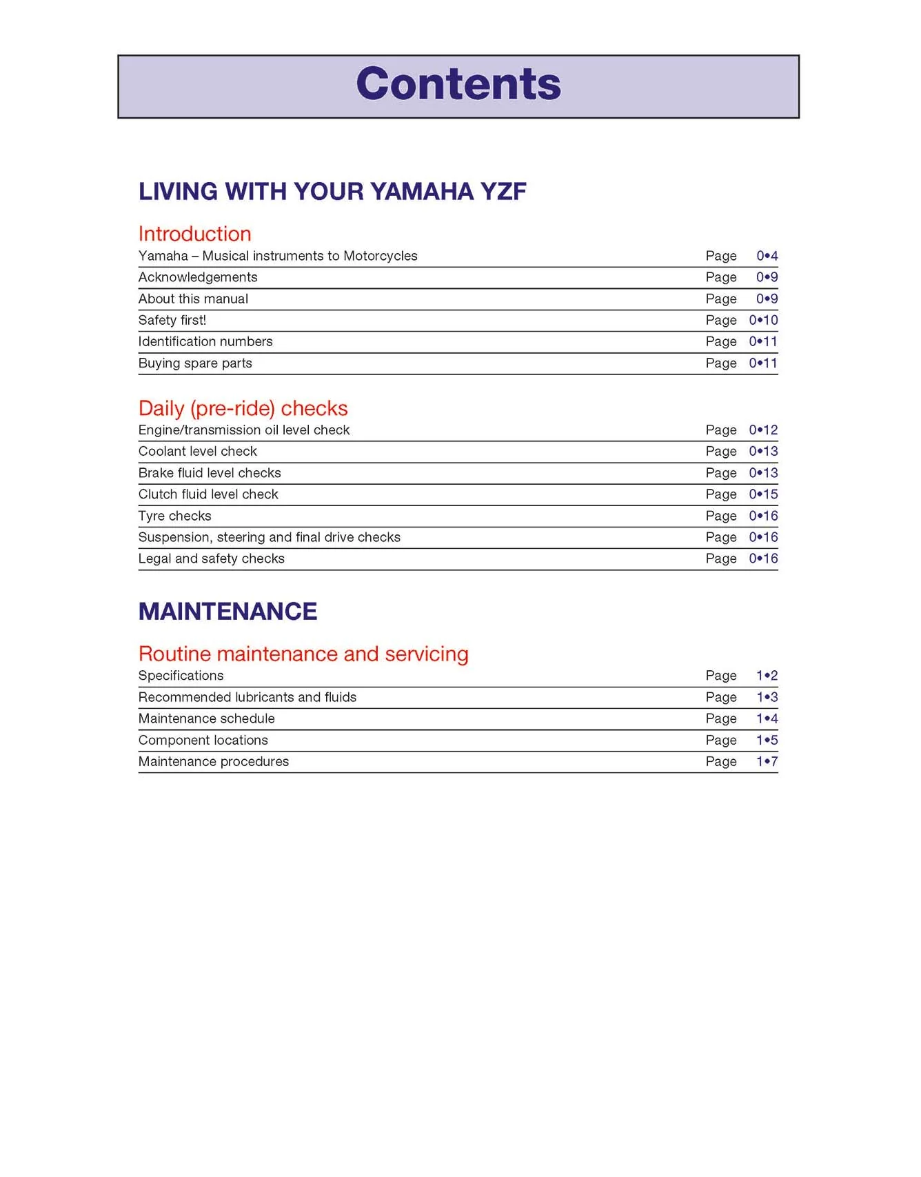Yamaha YZF750R & YZF1000R Thunderace (1993-2000) Haynes Repair Manual - Image 3
